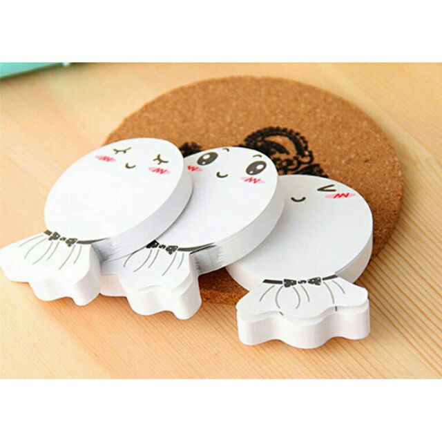 Giấy nhớ giấy note hình cầu mưa