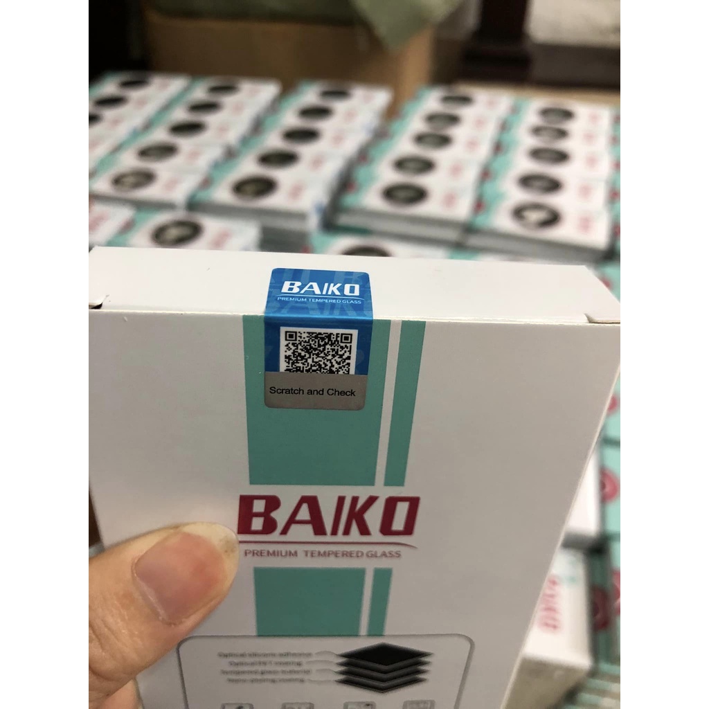 Kính cường lực Xiaomi Baiko Full dòng Note 11 Pro Note 10 Pro Note 9s Note 8 Pro Note 7 Pro Full màn