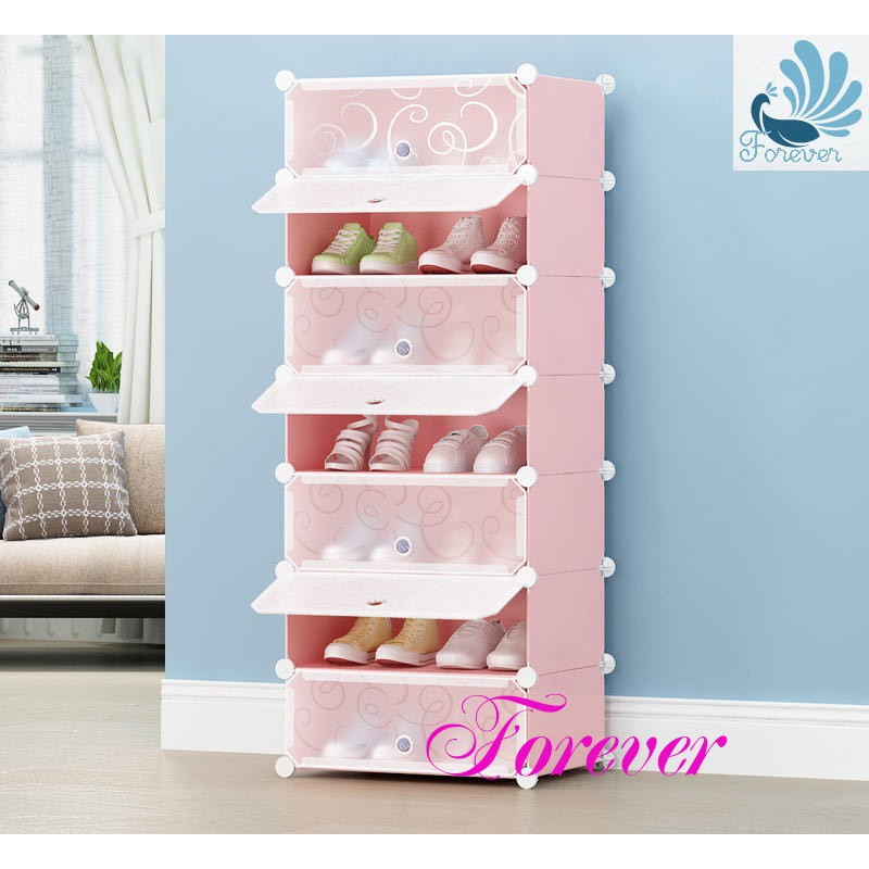 [HCM]TỦ GIÀY LẮP GHÉP 7 Ô