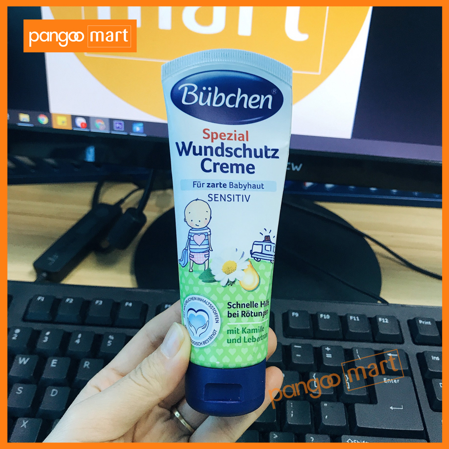 [HCM]Kem Chống Hăm Bubchen Wunschutzcreme Spezial 75 ml Đức