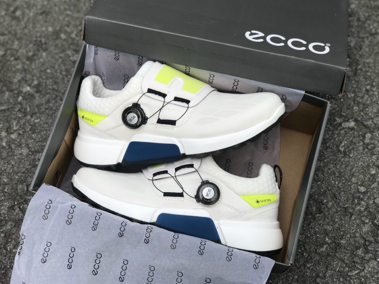 [SALE KHỦNG][TĂNG VỚ] GIÀY GOLF NAM ECCO GOLF BIOM H4 BOA [CHỐNG THẤM NƯỚC]