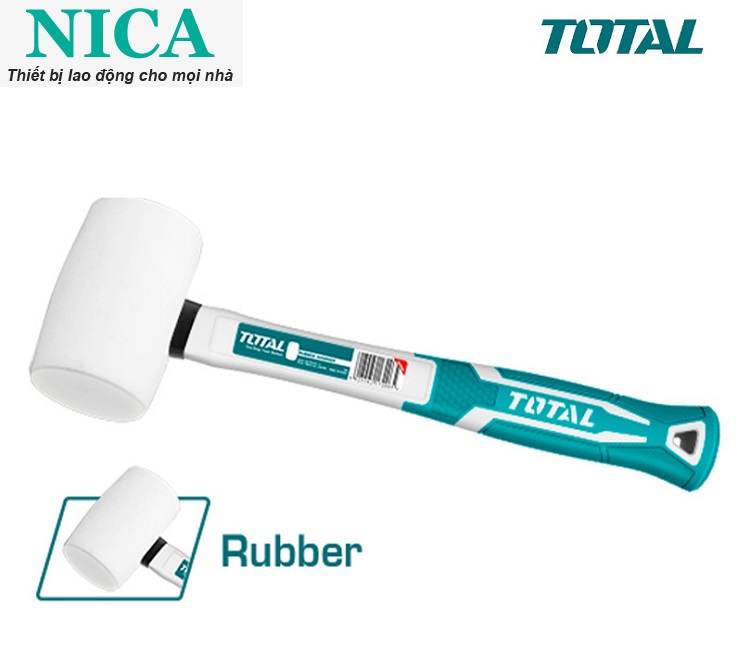 Búa cao su trắng 900g total tht763236 chính hãng