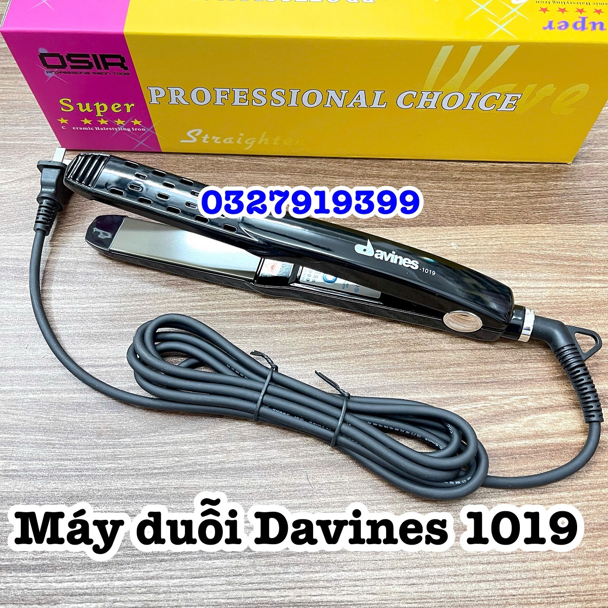 Super - Máy duỗi tóc cao cấp bản trung 3,5cm không màn hình hiển thị đèn LED hiệu suất nhiệt độ ổn định
