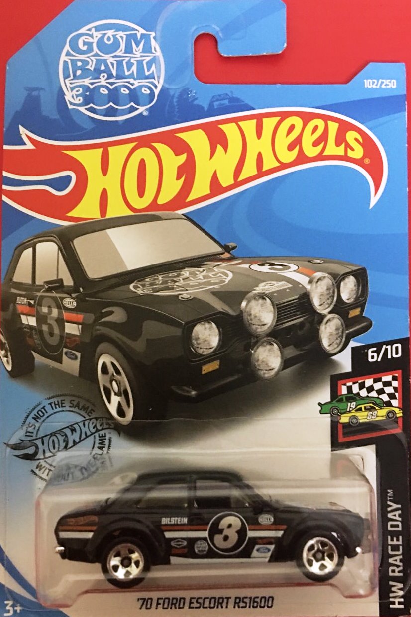 Hotwheels - 70 Ford Escort RS1600