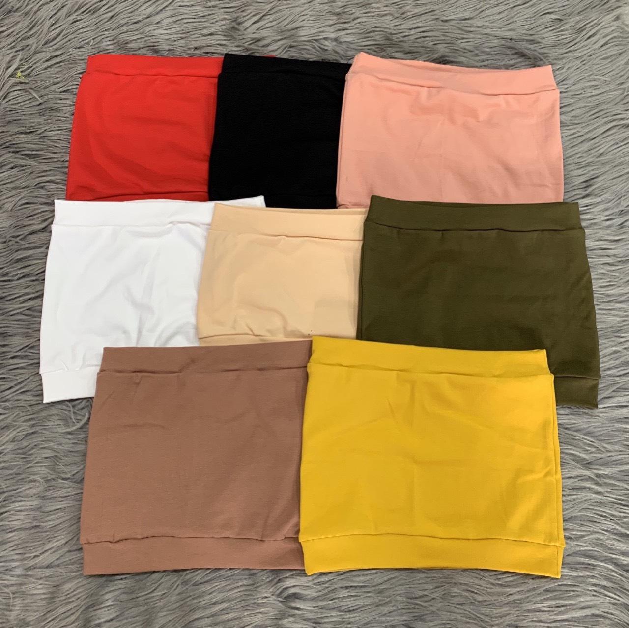 Áo ống cúp ngực trơn chất thun bozip cực xinh