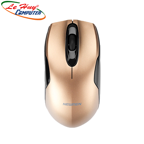 Chuột không dây Newmen F266 (Nâu/Đen)