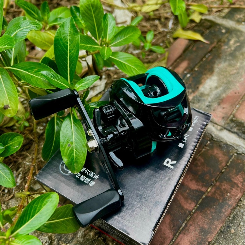 Máy Câu Cá Máy Ngang SKY BLUE xanh ngọc