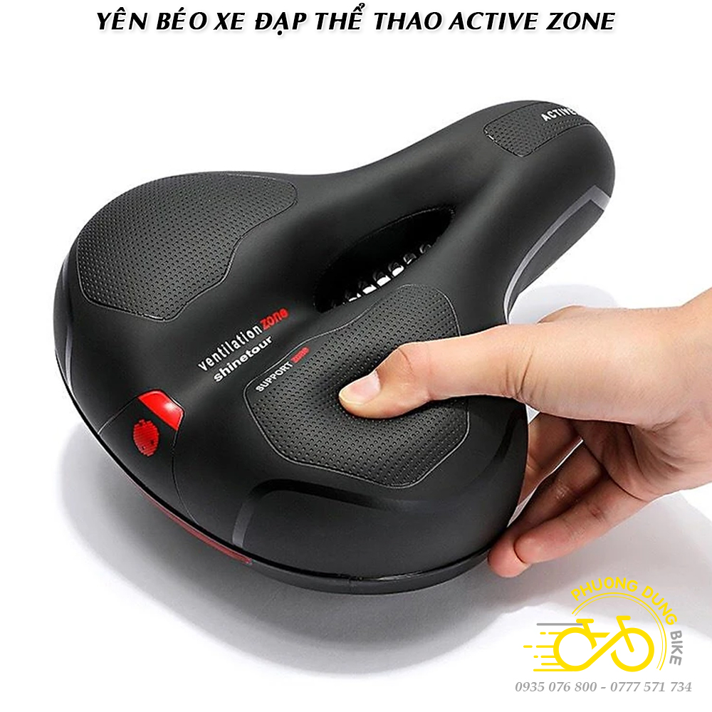 Yên béo xe đạp thể thao ACTIVE ZONE (Yên mềm)