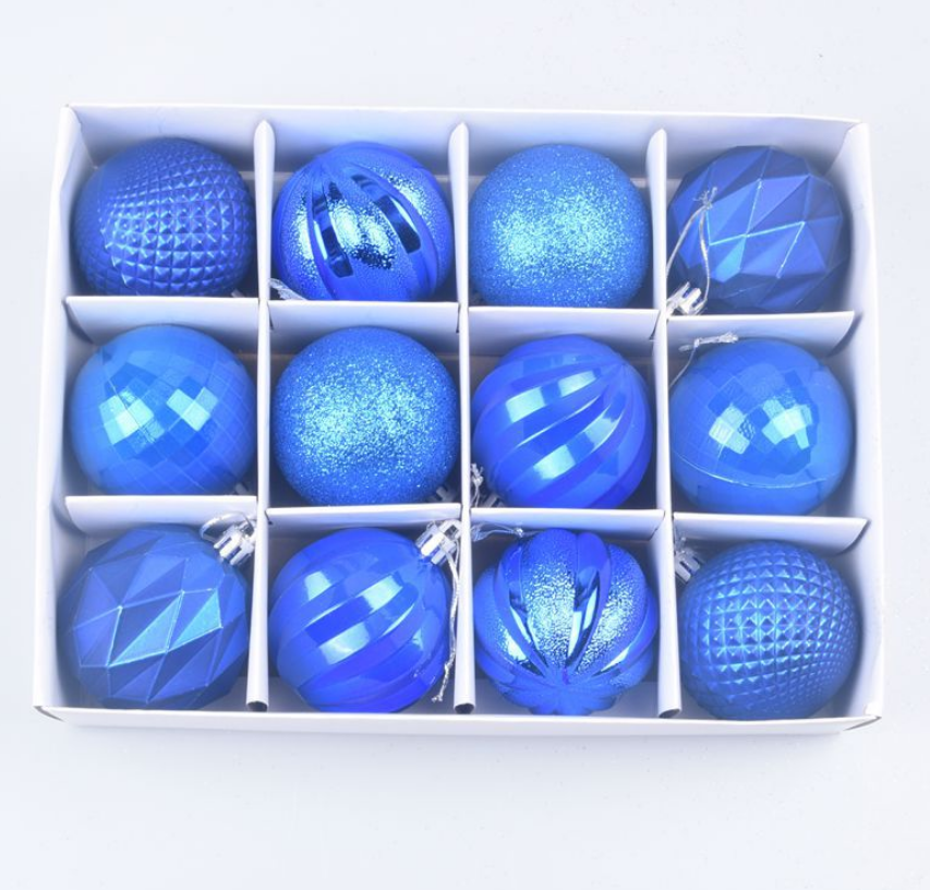 Set 6 quả châu trang trí noel 6cm MẪU E2 (ấn mua ngay để chọn phân loại)