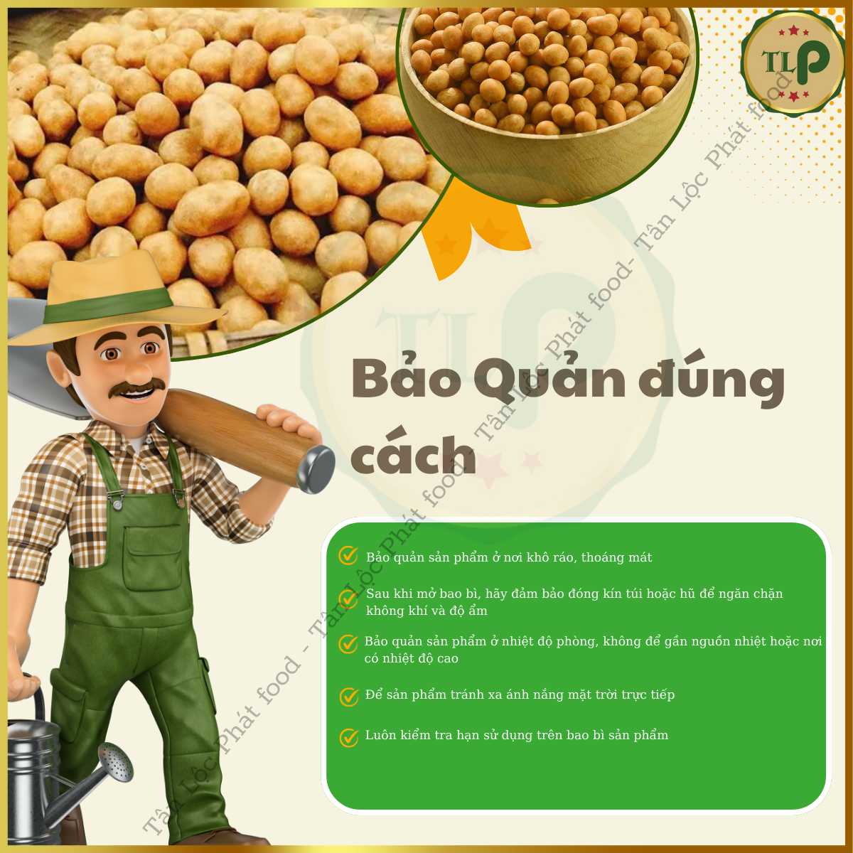 Tan Loc Phat Coconut Peanuts 80g Bag