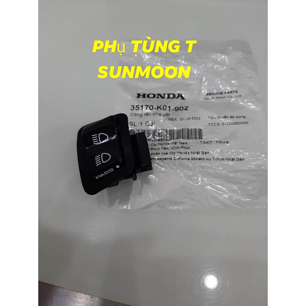 Công tắc pha cốt công tắc passing sh 2013-2016 honda