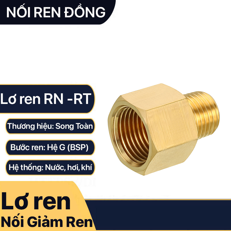 Brass Threaded Pipe Fitting Reducing Adapter