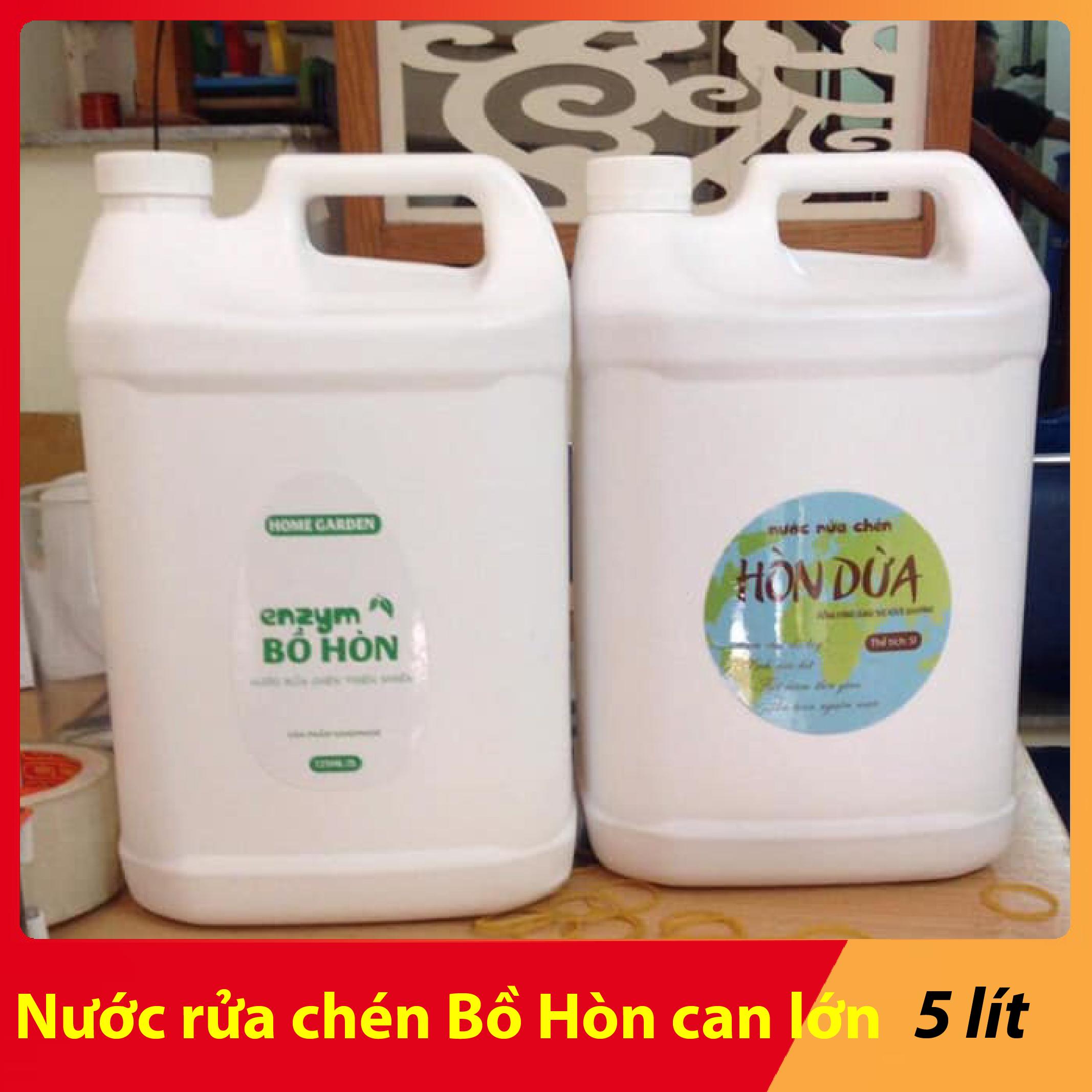 Nước rửa chén Enzyme Bồ Hòn (5 lít)