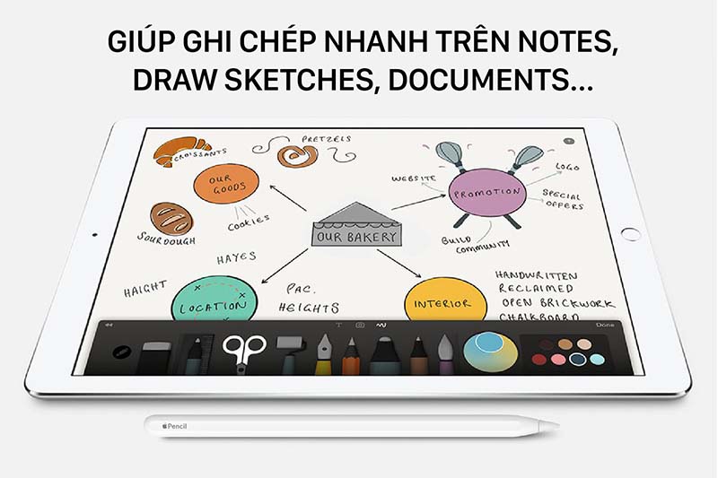 Apple Pencil 2 dành cho iPad (bút cảm ứng)