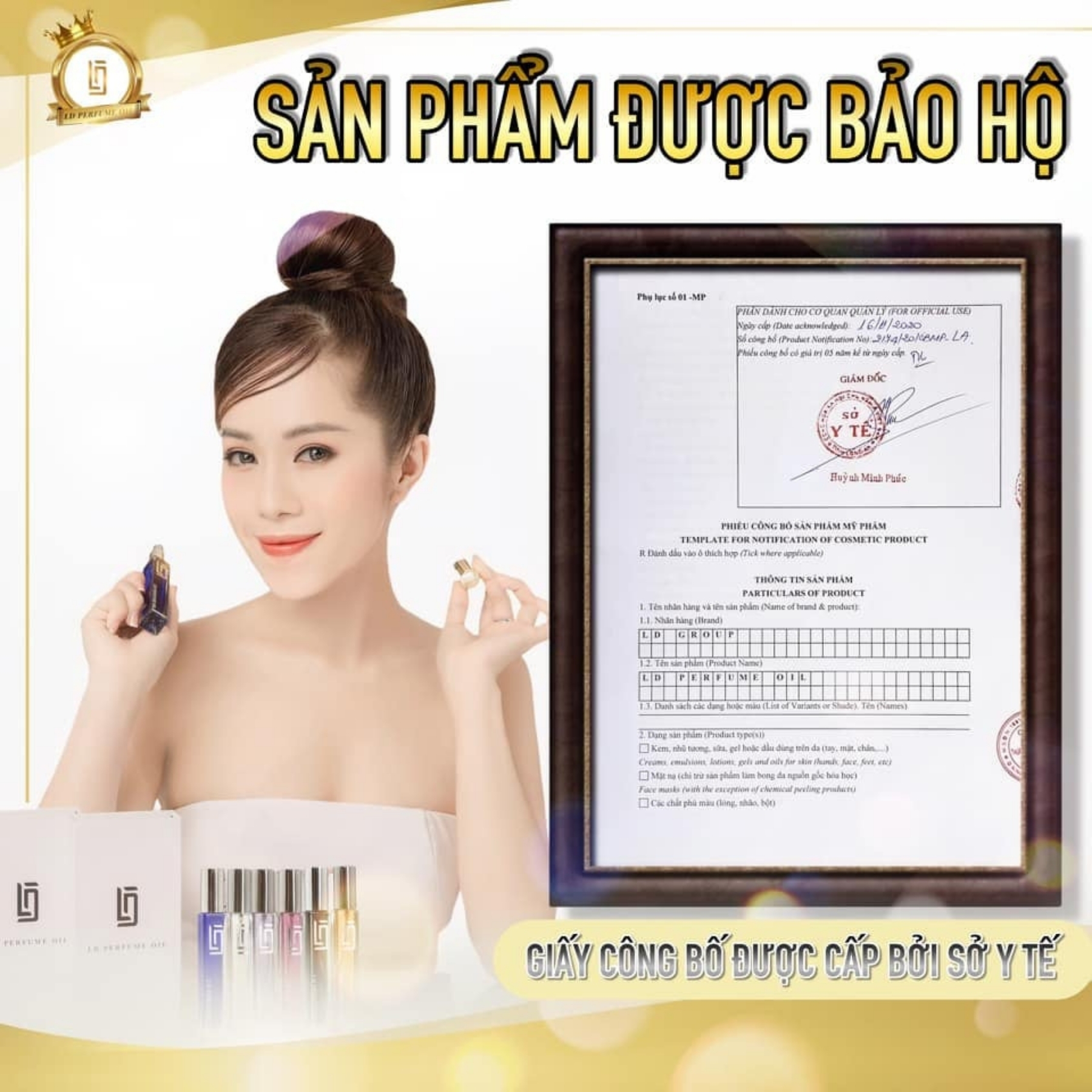 Tinh Dầu Nước Hoa Pháp LD PERFUME OIL CHLOÉ 12ml