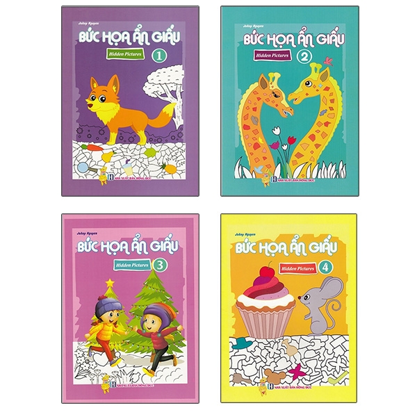 Fahasa - Bộ Bức Họa Ẩn Giấu (Bộ 4 Cuốn)