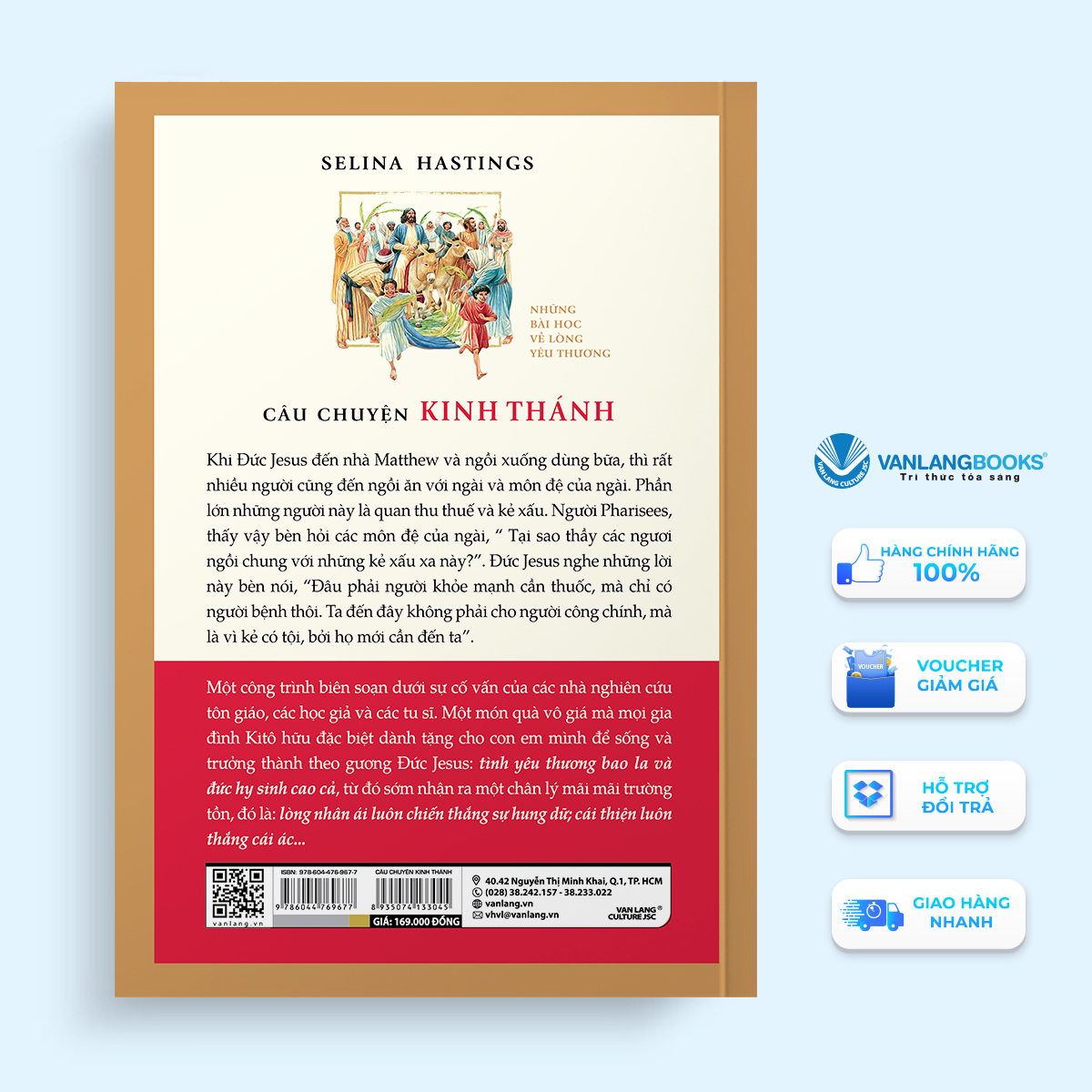 Sách - Câu Chuyện Kinh Thánh (Tái Bản 2024)-Vanlangbooks