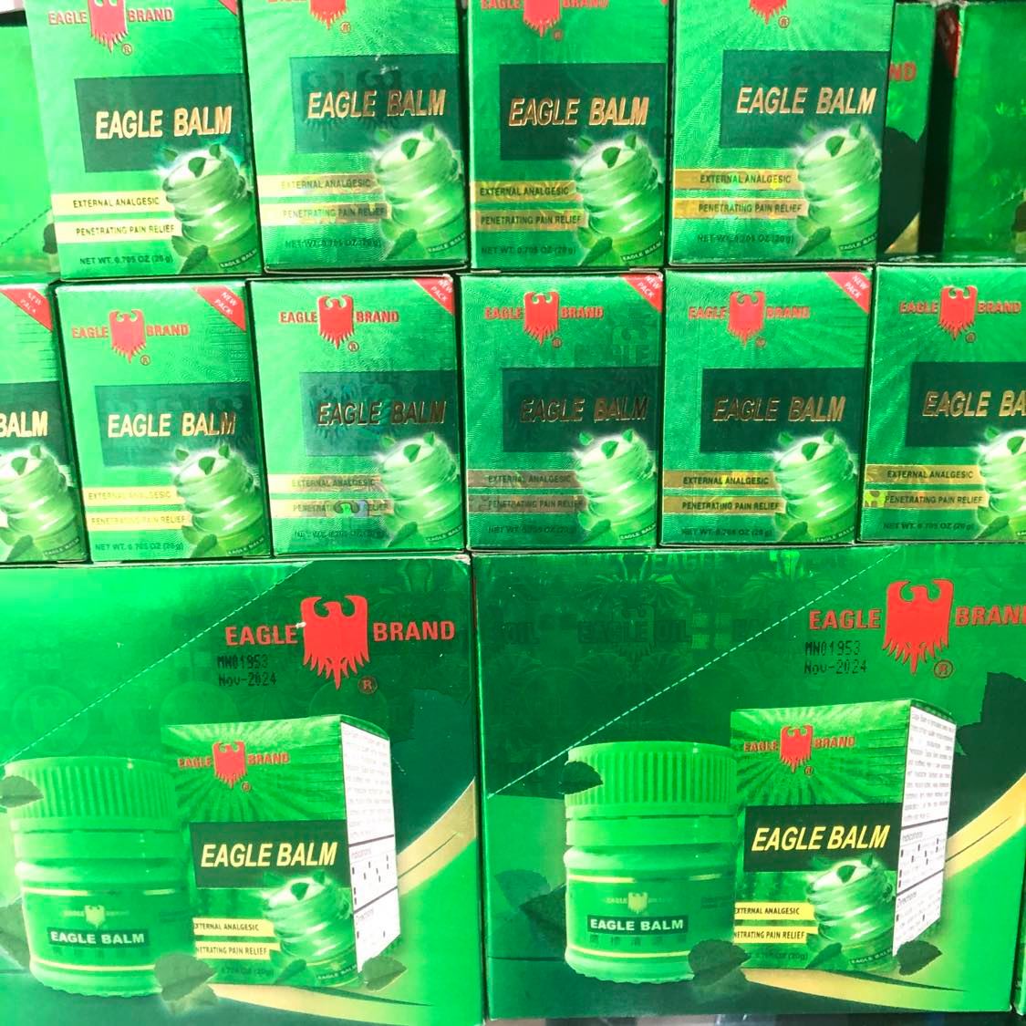 [HCM]Dầu cù là con Ó Eagle Brand hàng Singapore
