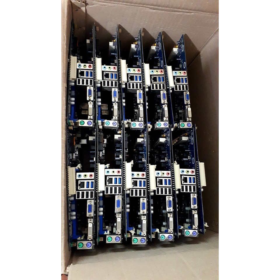 Main H61socket 1155 mới bảo hành 2 năm. FULL BOX + Chặn + Dây sata