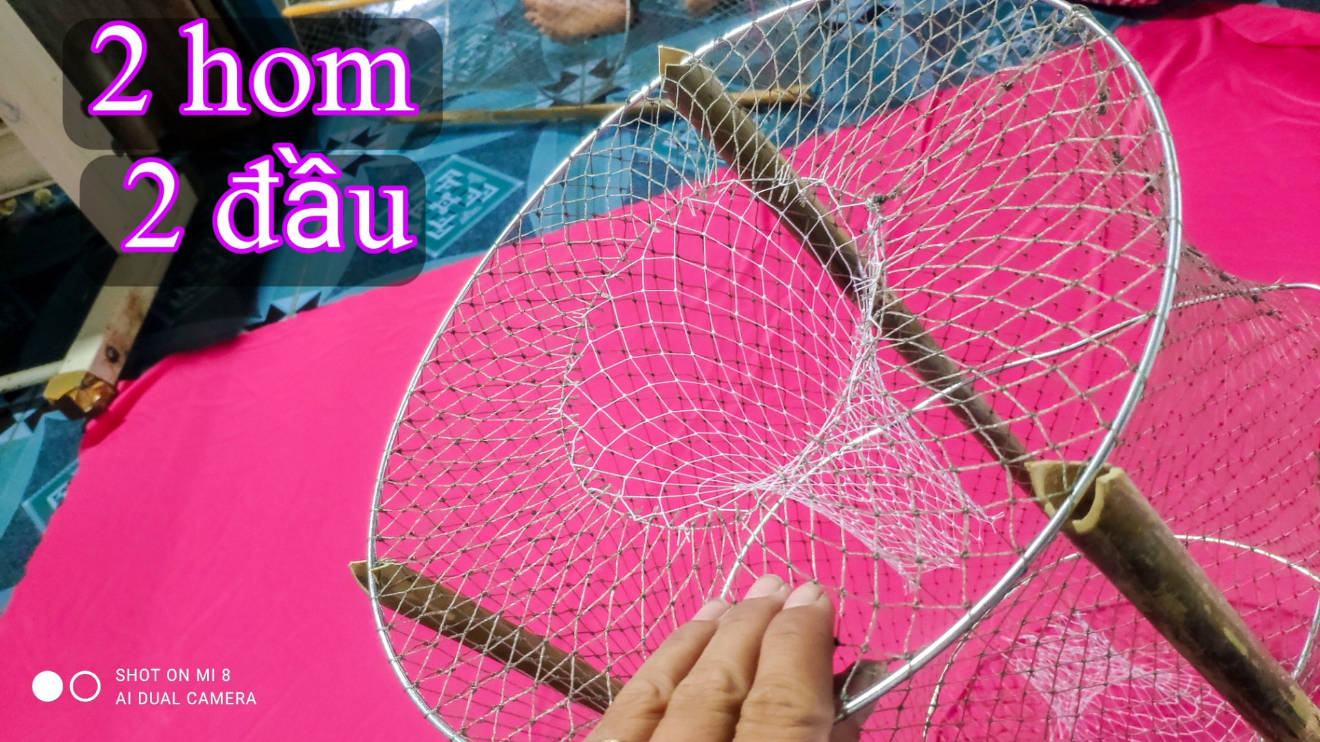Lờ Cá Cải Tiến Vành Kẻm 30x52cm