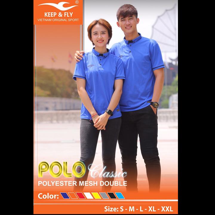 Áo thể thao có cổ Keep And Fly 7 màu