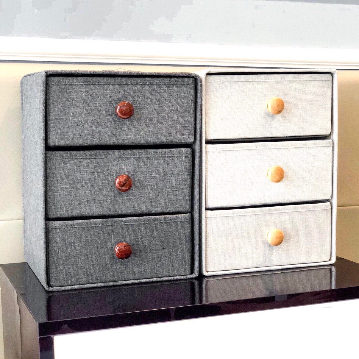Tủ Vải Mini 3 tầng phong cách Hàn Quốc mới độc đáo