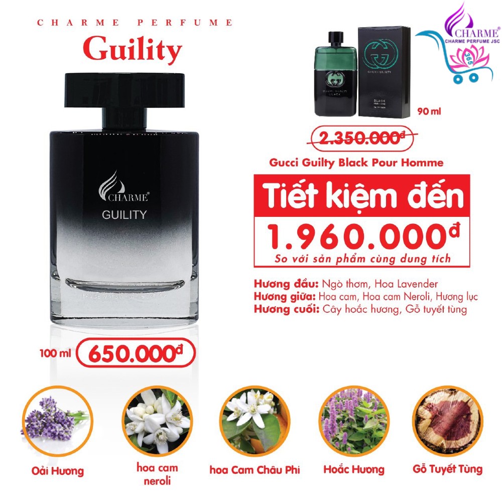 Nước hoa nam Guiliti 100ml