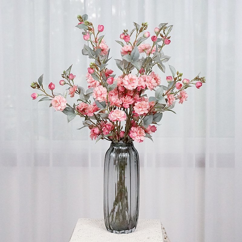 Hoa Trà dài 90cm, Hoa Đào Nhật loại đẹp 024