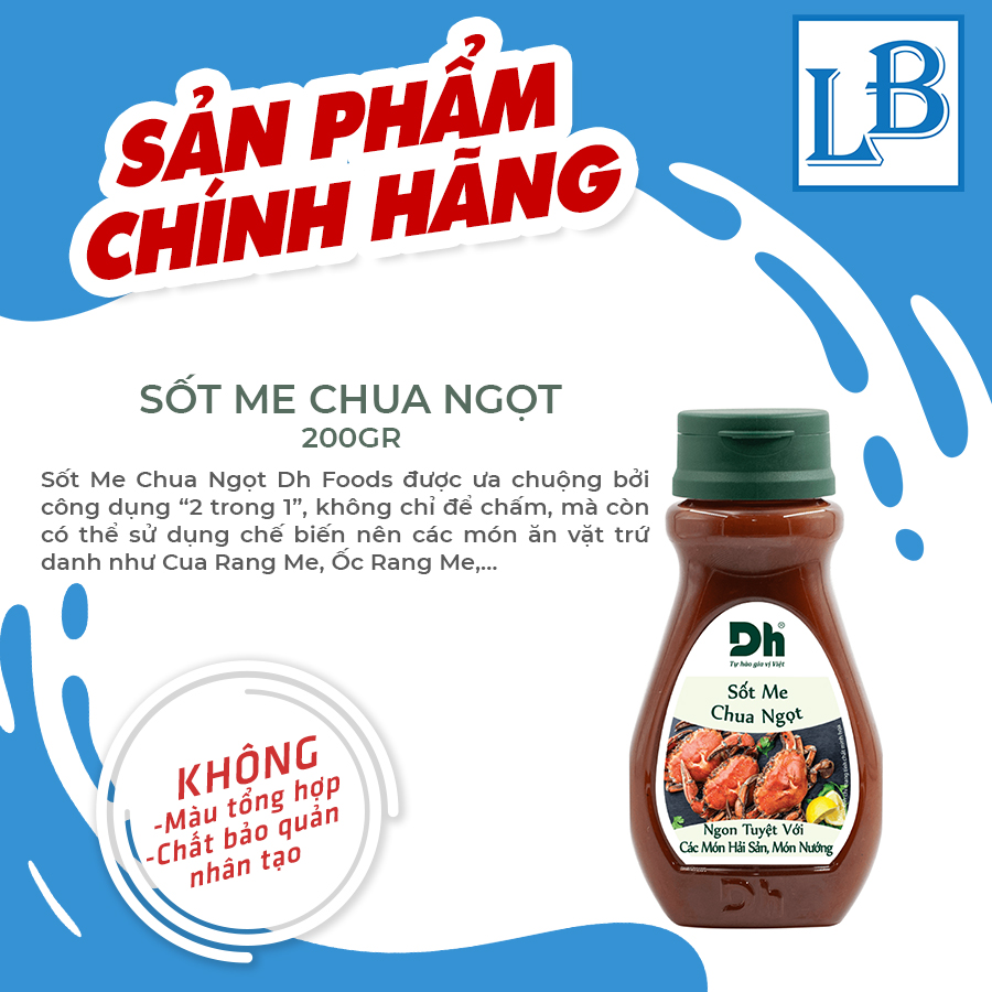 Sốt me chua ngọt, chai 200gram