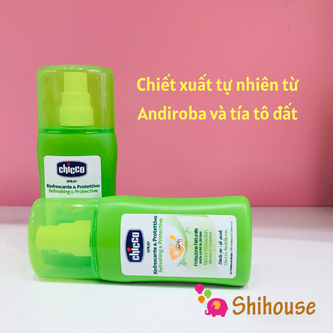 BÌNH XỊT CHỐNG MUỖI CHICCO 100ML