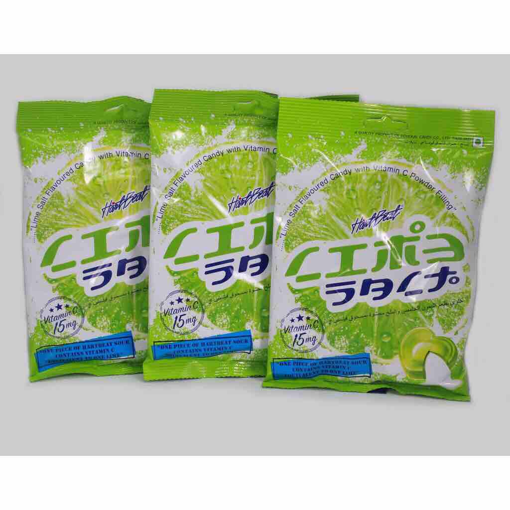 Kẹo chanh muối Thái Lan bổ sung vitamin C gói 120g