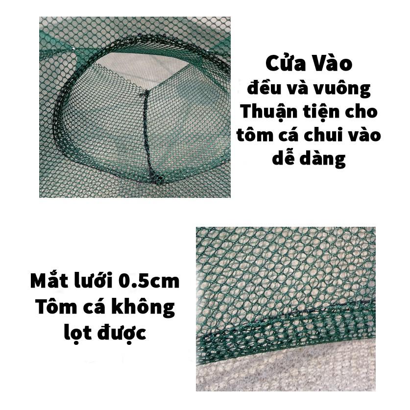 Lưới bát quái. Kích thước: 8 cửa