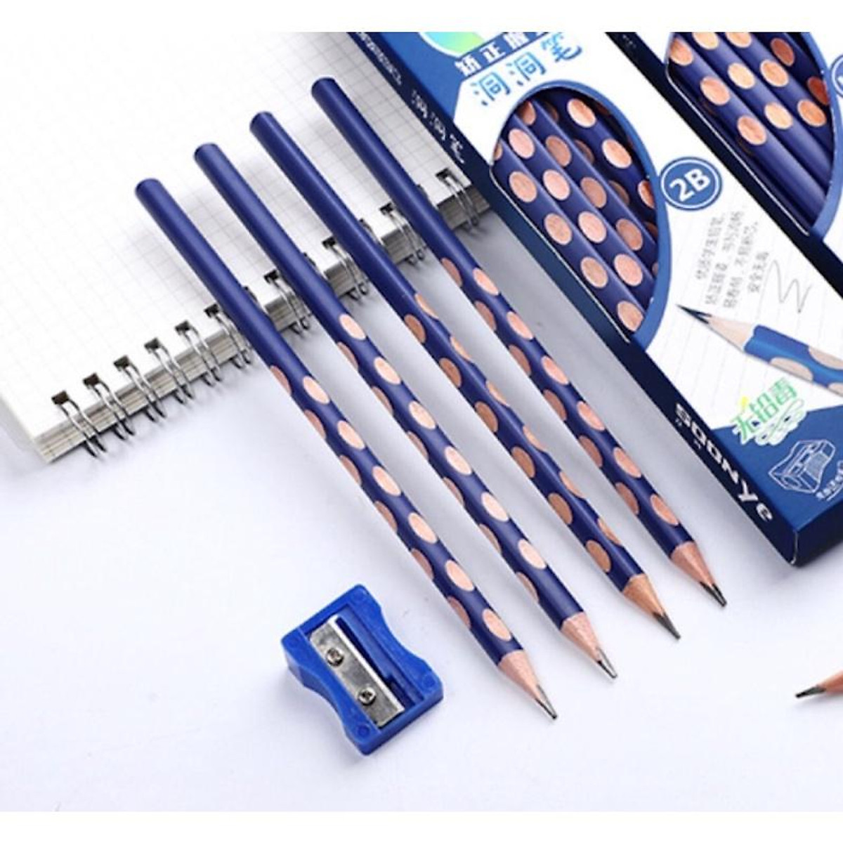 1 HỘP =12 BÚT CHÌ ĐỊNH VỊ 2B -HB ( Có kèm gọt )