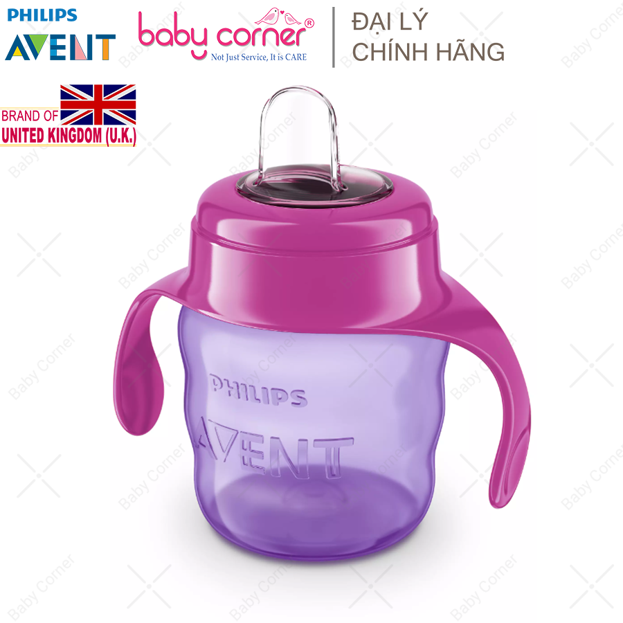 [Chính Hãng] Bình Uống Nước Có Vòi Philips Avent 200ml Cho Bé 6M+