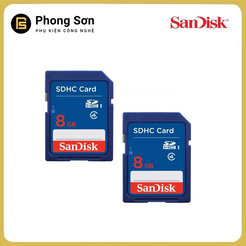Thẻ nhớ SDHC 8GB Class4 Sandisk