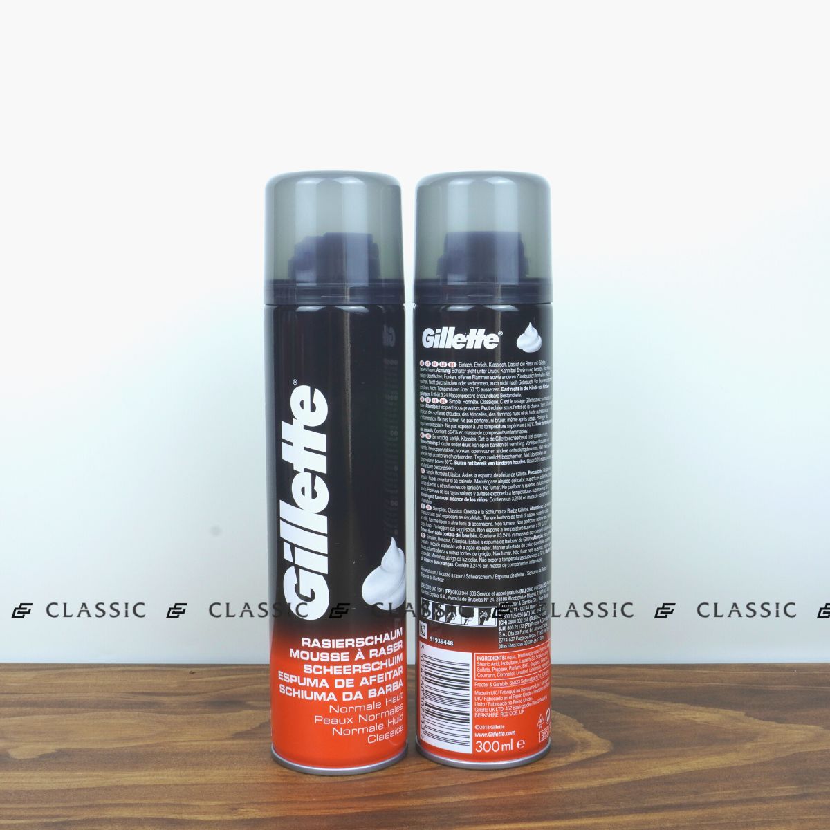 Bọt cạo râu Gillette Foamy Shave 300ml