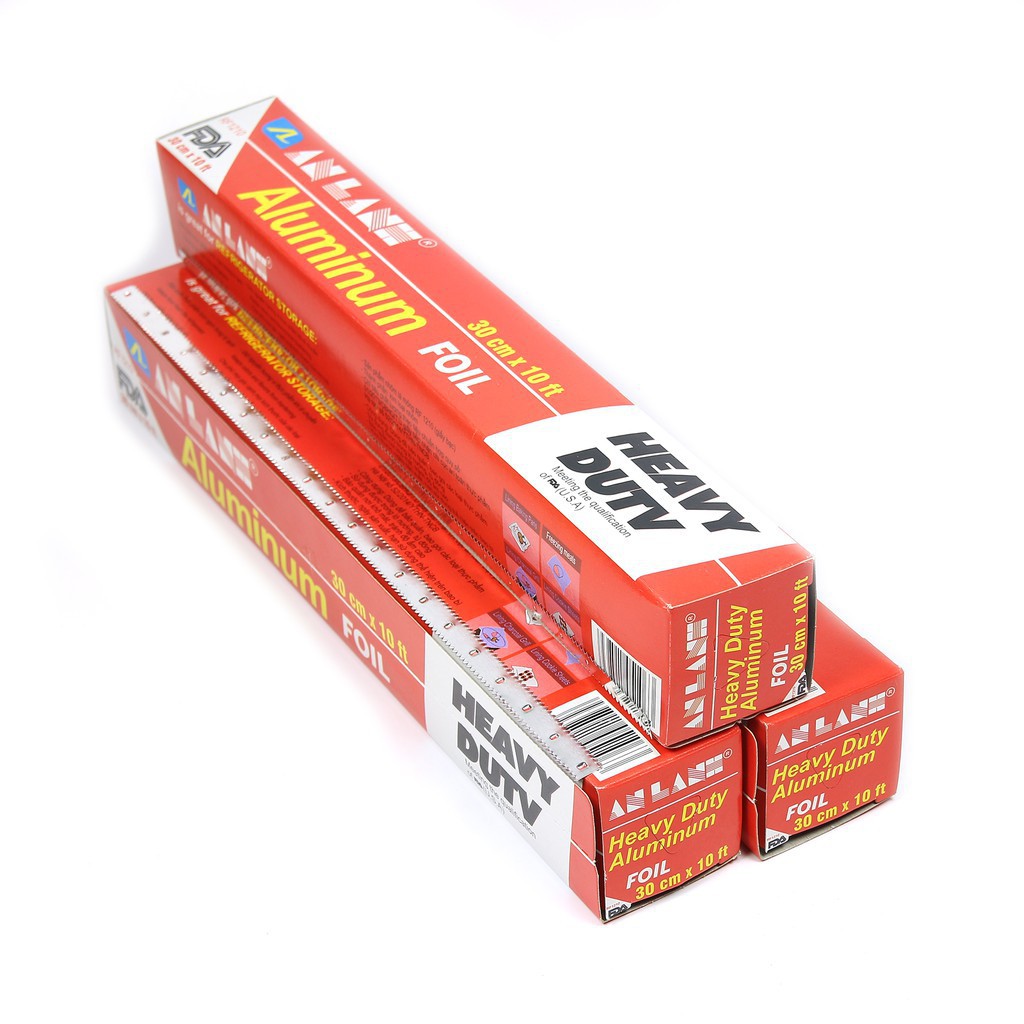 Màng nhôm giấy bạc bọc thực phẩm An Lành (3m x 30cm)