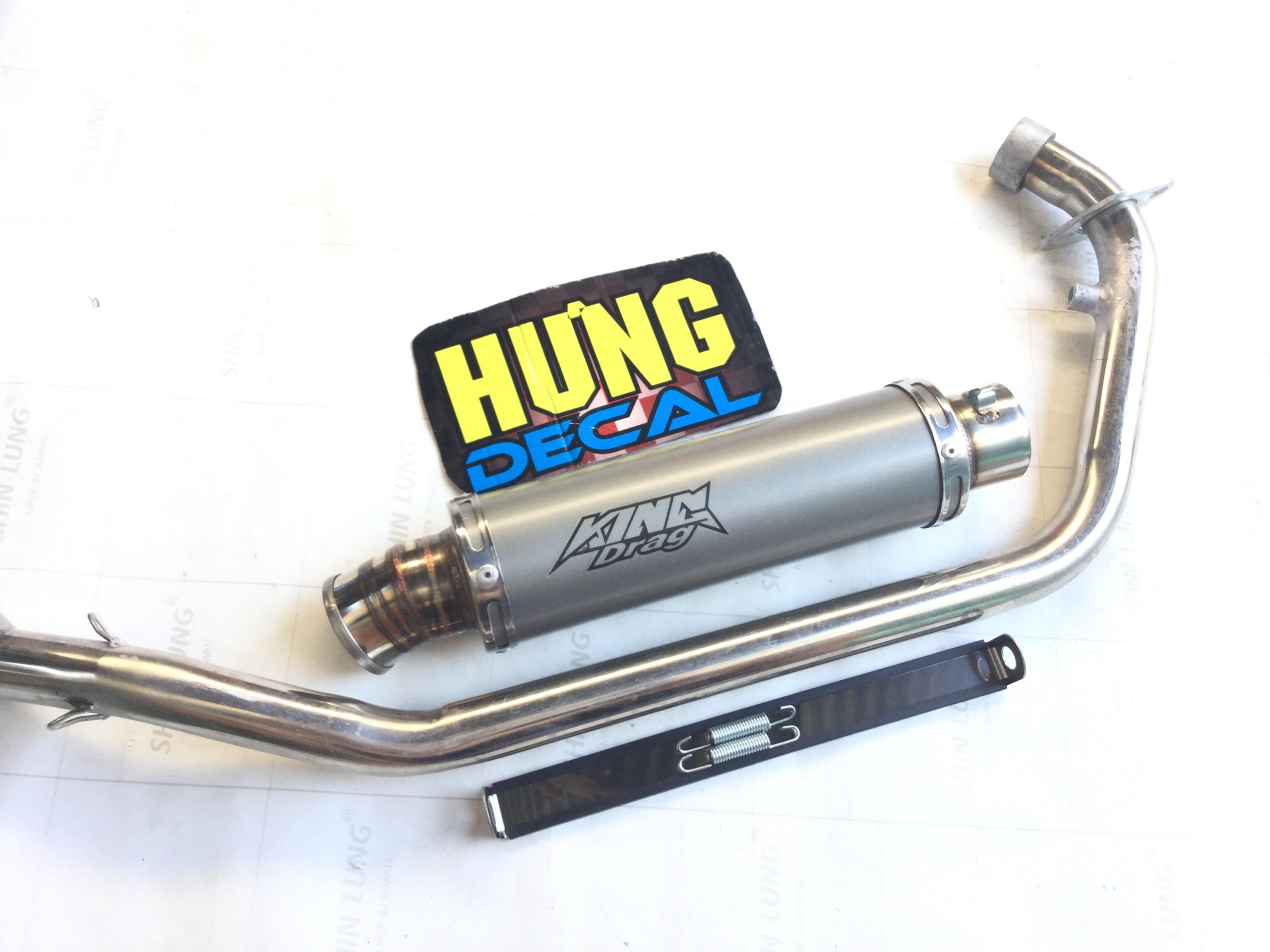 Pô King Dra Cổ  Winer + Satria + Raider + Sonic + Exciter 135/150 , Sản Phẩm Chất Lượng, Gian Hàng Uy Tín, Giá Cả Cực Tốt, Mua Ngay.