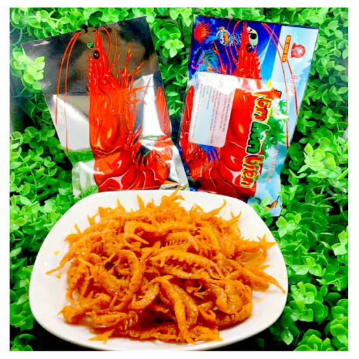 [ mẫu thử ] 5 Gói Snack Tôm Hùm Biển Ba Anh Em