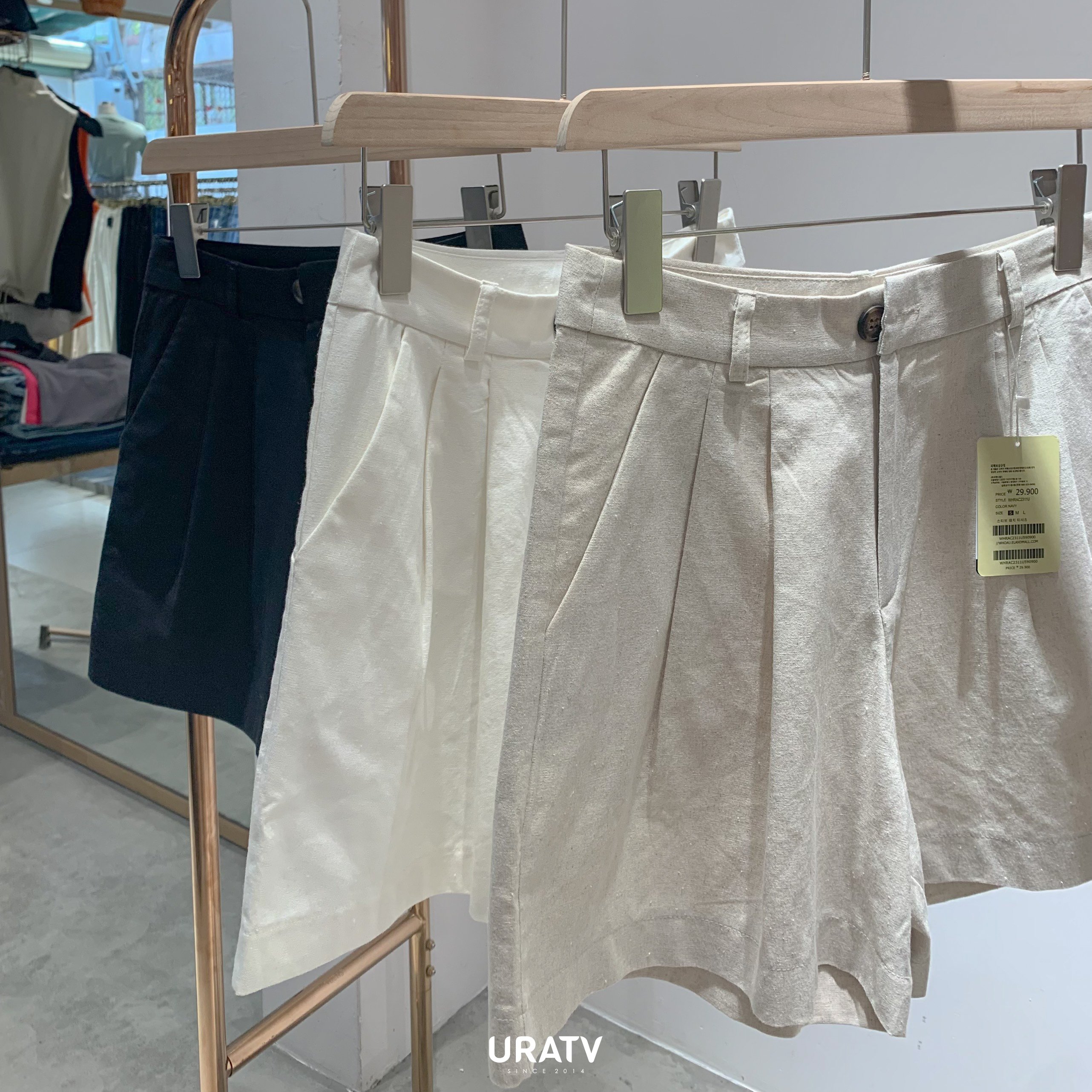 [ẢNH THẬT-CÓ SẴN] Short linen W.H.O
