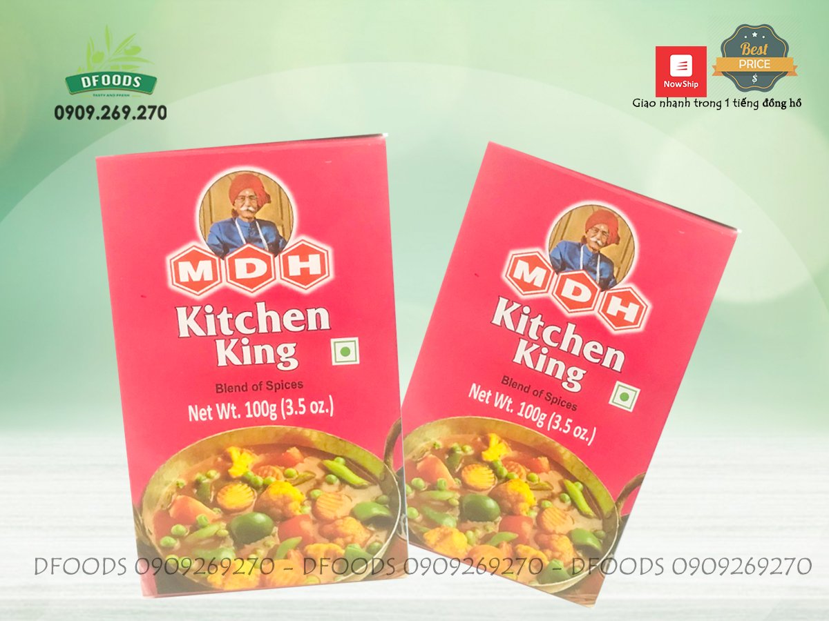 Bột Gia Vị Ấn Độ MDH 100g