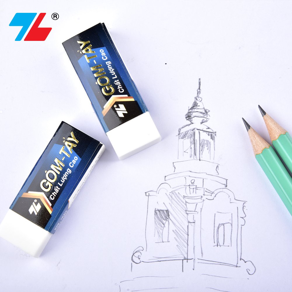 Gôm tẩy xóa chì Thiên Long Hi Polymer E-030