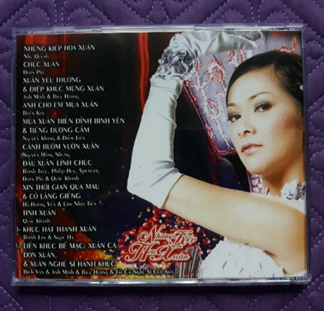 Bộ 4 cd nhạc xuân Mitsubishi phono