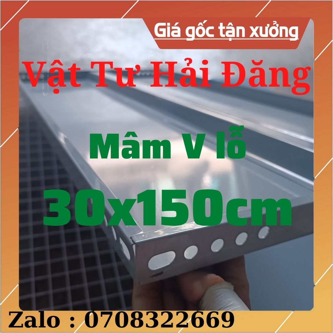 Mâm sắt v lỗ lắp ráp kệ sắt đa năng