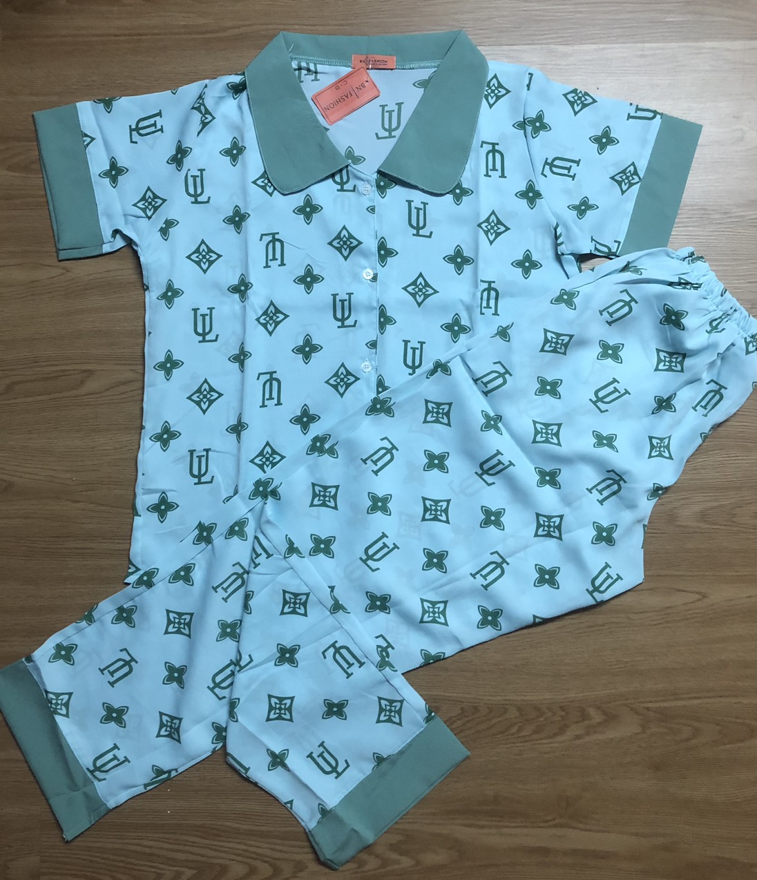 BỘ PIJAMA LỤA MANGO CAO CẤP