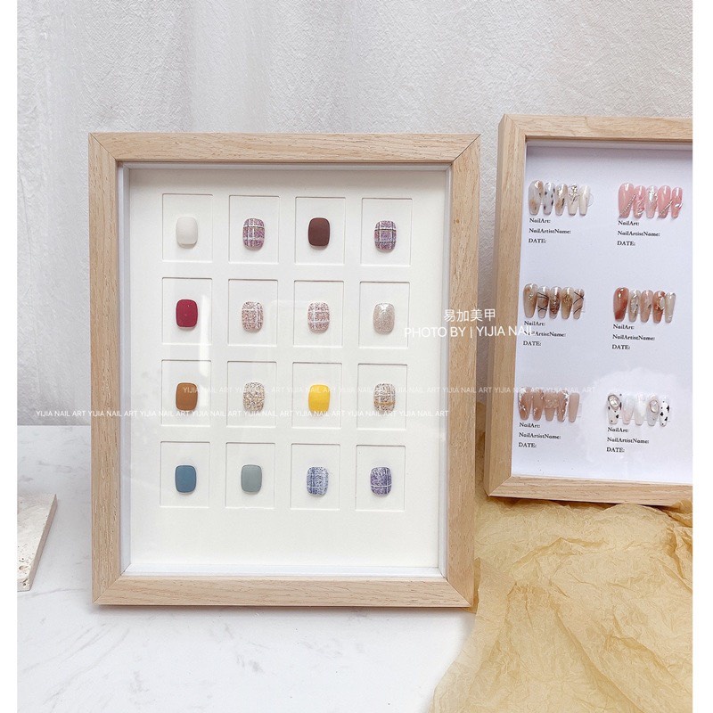 {CJ Nails Store} Khung ảnh trưng bày móng nghệ thuật