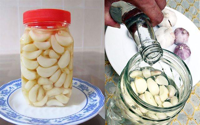 Tỏi Lý Sơn Ngâm Giấm 250gram