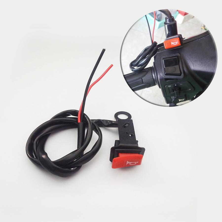 Công tắc Gắn Chân ốc kính hậu xe máy đèn trợ sáng, Passing, Còi NK077