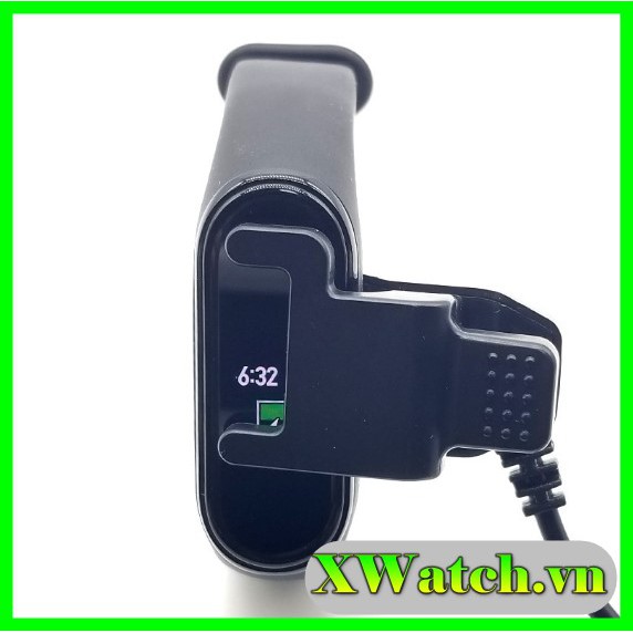Dây sạc kẹp dành cho xiaomi miband 4 - cáp sạc kẹp không cần tháo nhộng miband