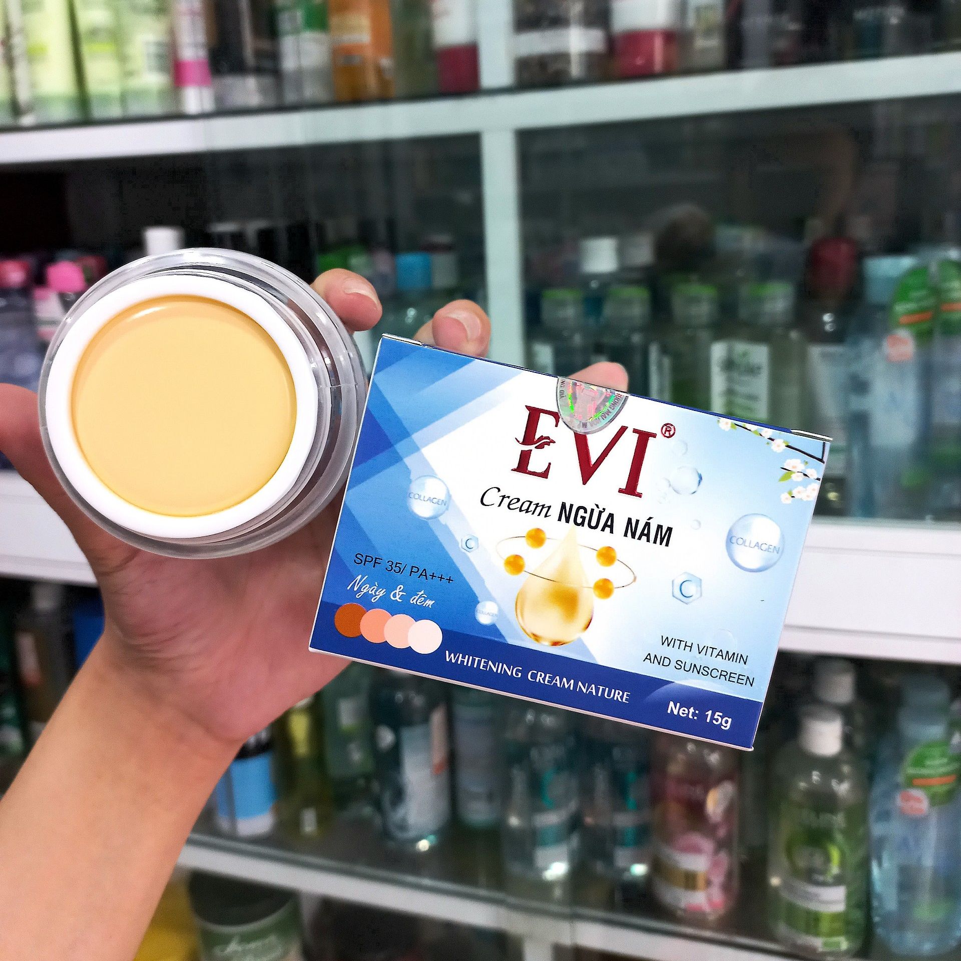 KEM EVI NGỪA NÁM TÀN NHANG 15GR